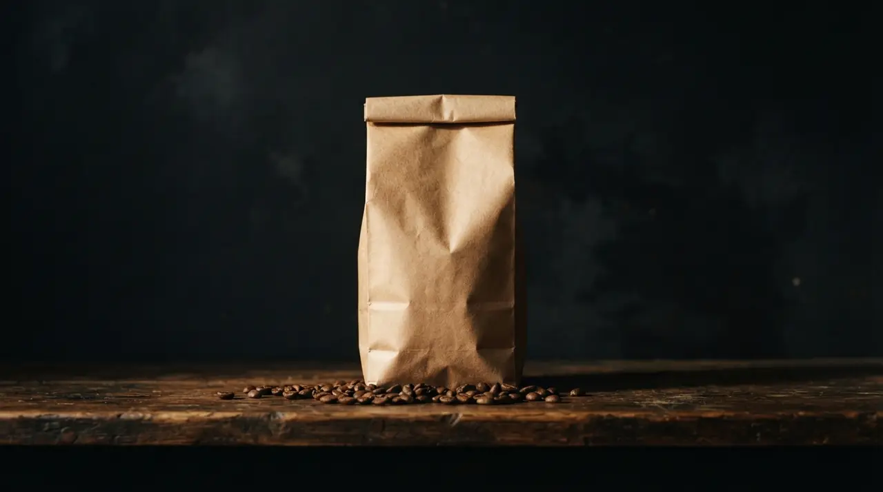 Coffee bags on the Cobble Row counter